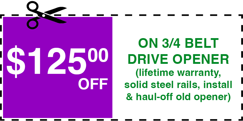 125 off garage door opener Rego Park