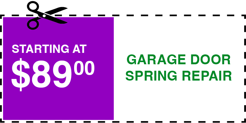 89 garage door SPRING repair Rego Park